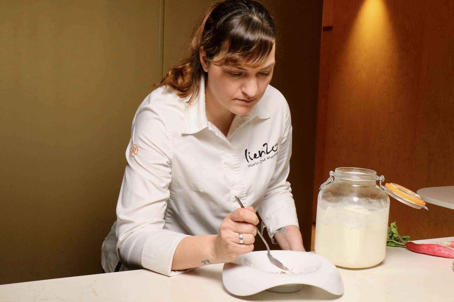 Lienzo, la cocina con estrella del centro de Valencia