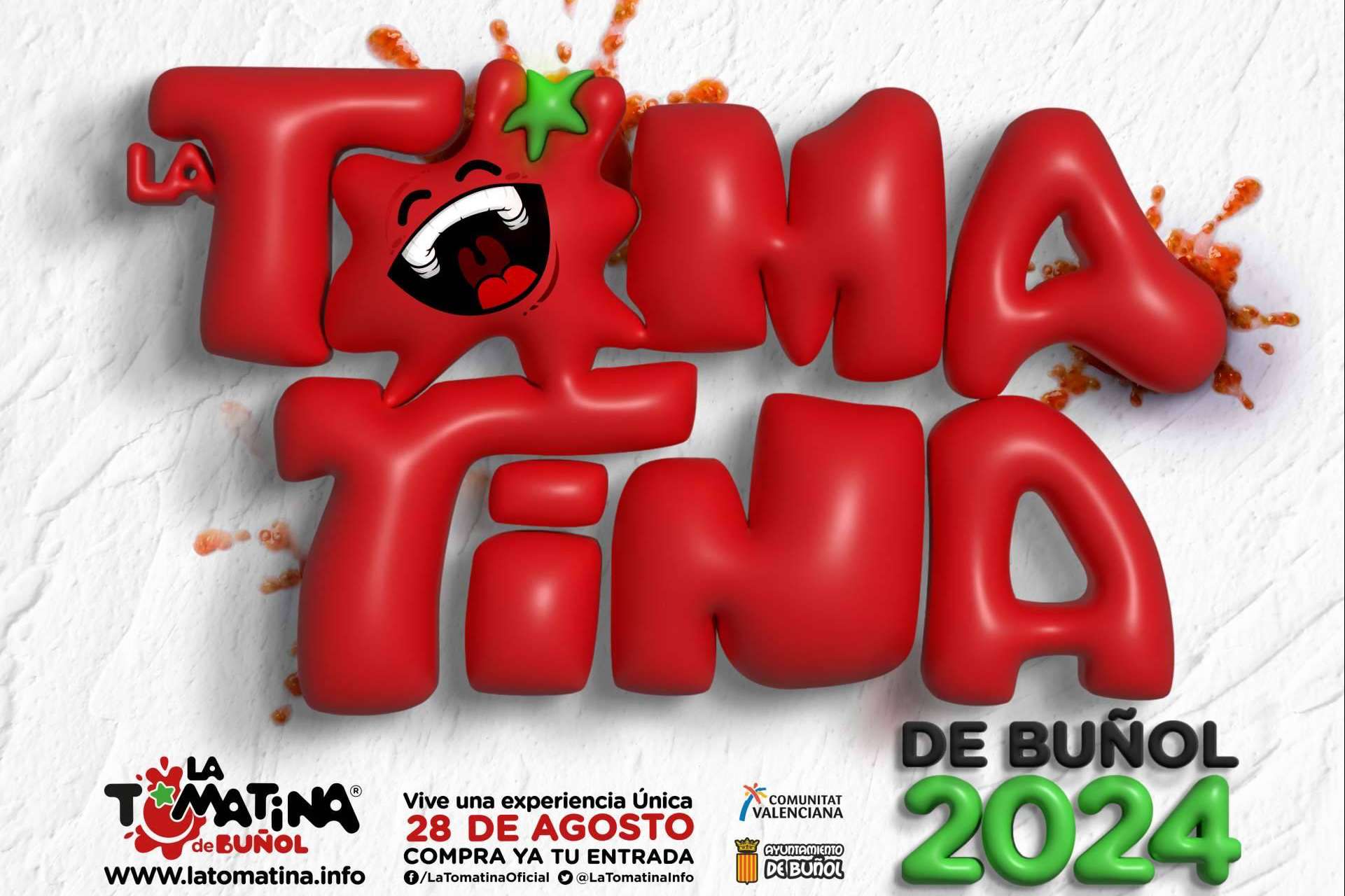 Buñol presenta en Valencia la nueva imagen de La Tomatina 2024