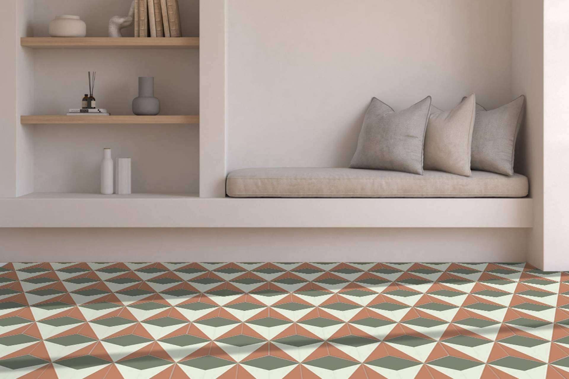 Personalización de azulejos hidráulicos para propiedades