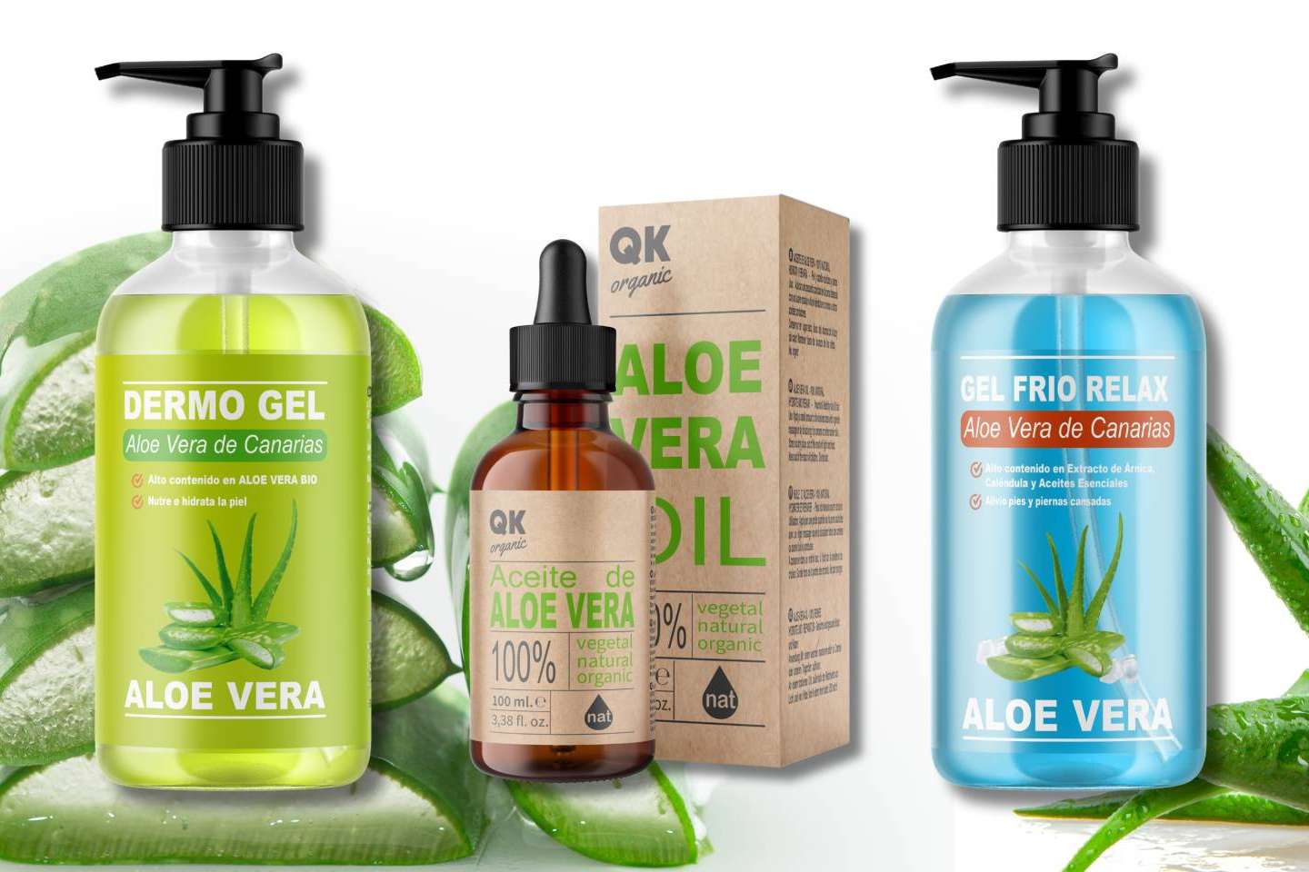 El aloe vera en cosmética y sus propiedades, según QKnatur