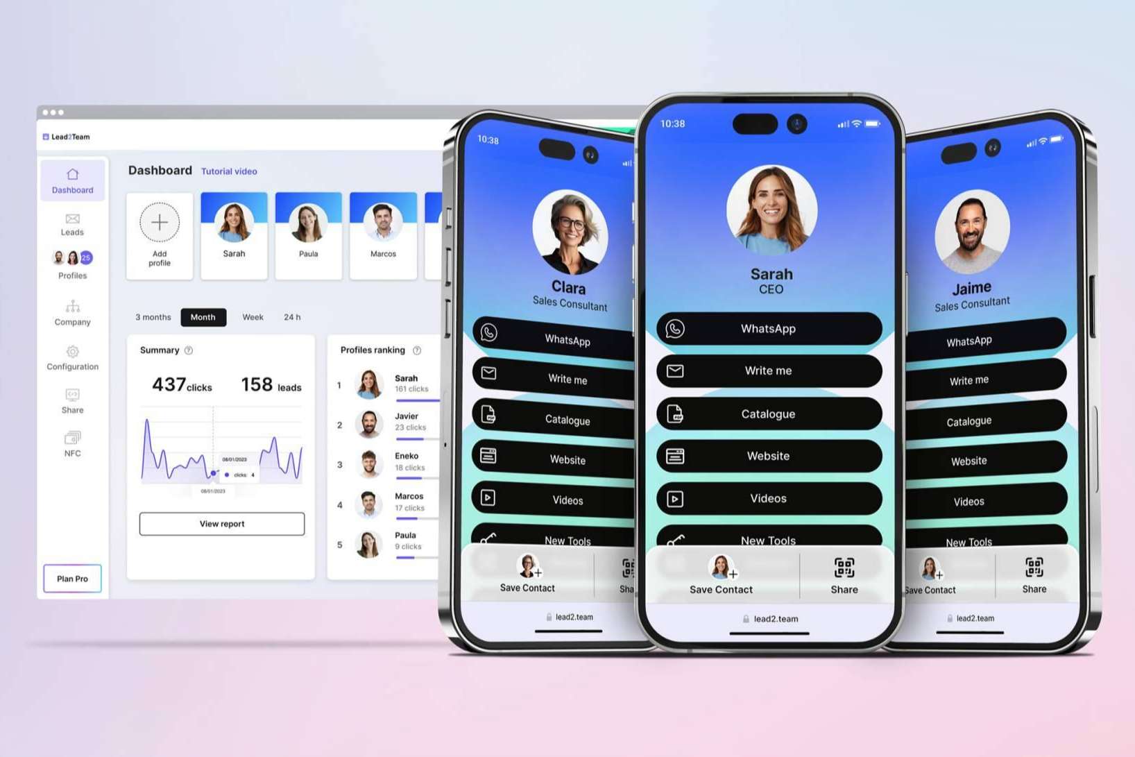 Tarjetas digitales, la nueva herramienta para networking