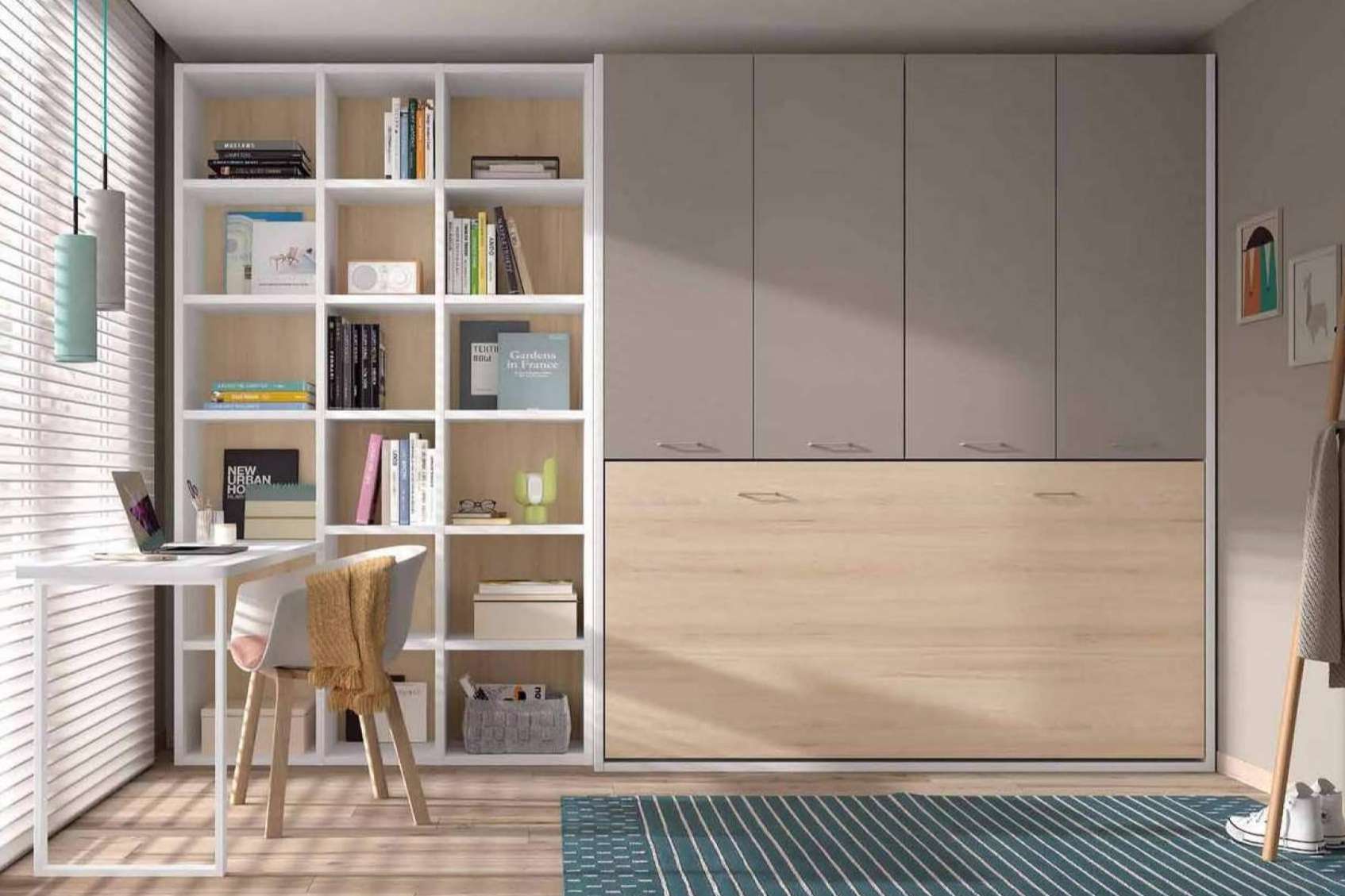 Canapés abatibles, una solución ideal para optimizar el espacio en las habitaciones del hogar