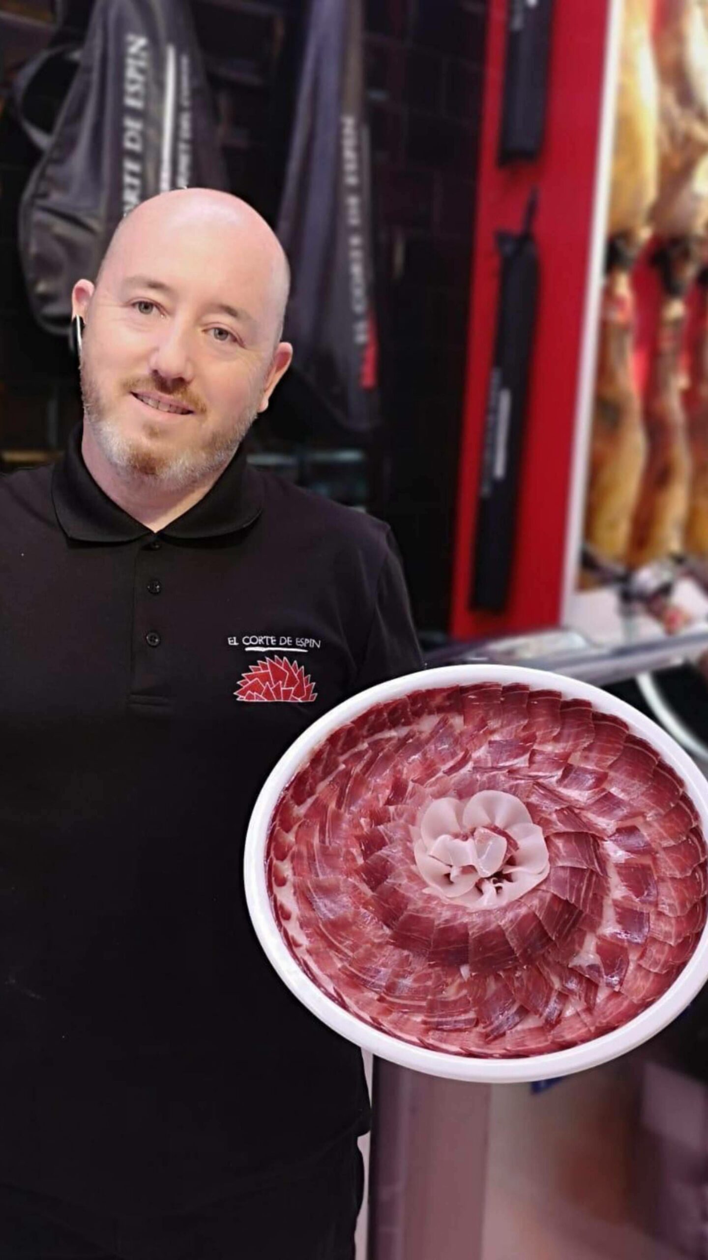 10 loncheados de Jamón Maldonado Arcano cortado a cuchillo