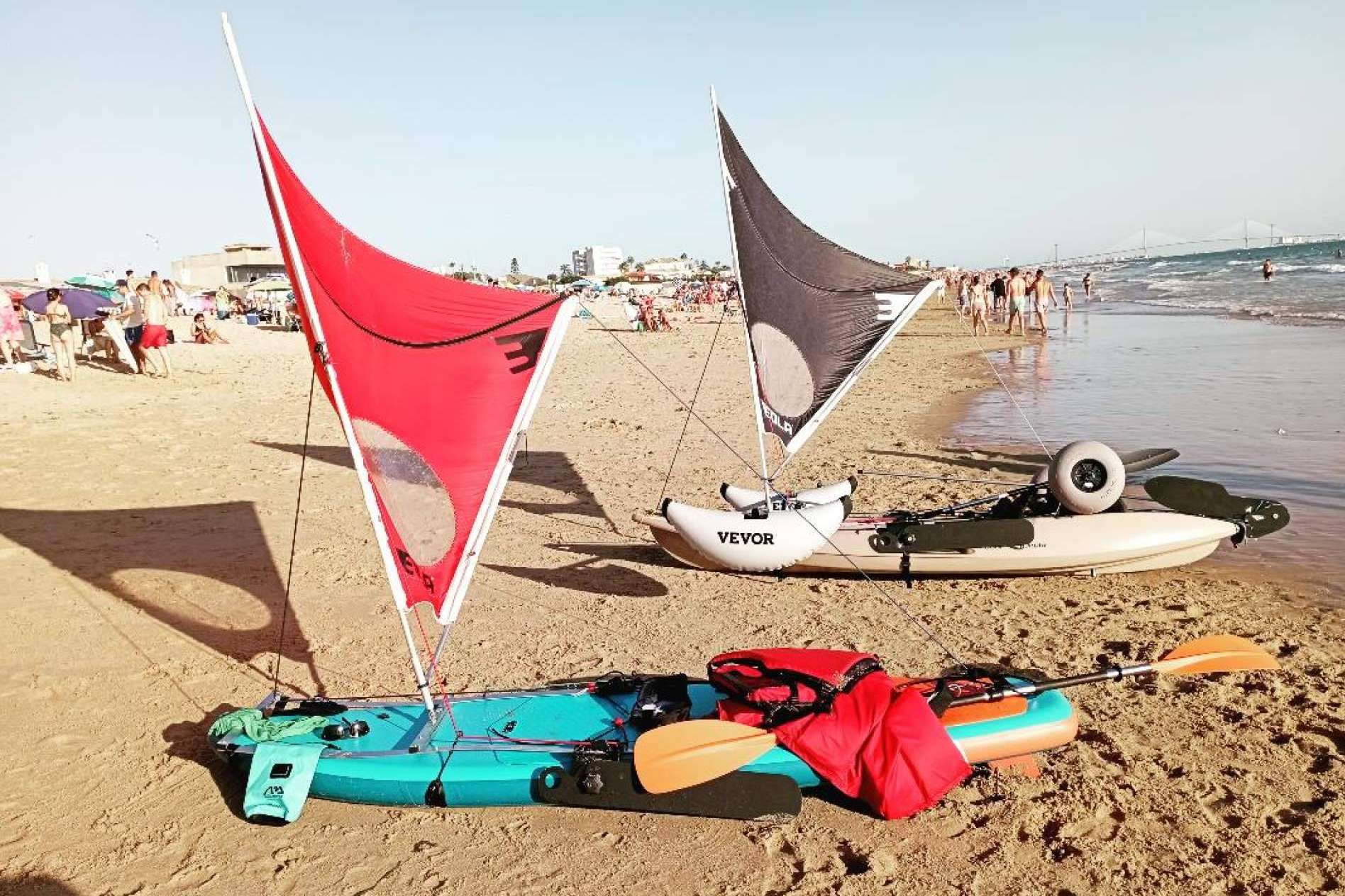EOLA y su nuevo sistema universal para la práctica del kayak y el paddle con vela
