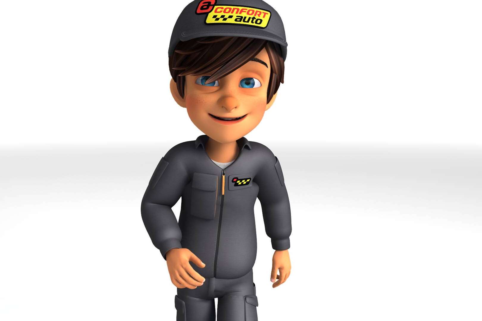 Confortauto presenta el nuevo diseño de su icónico personaje Nico