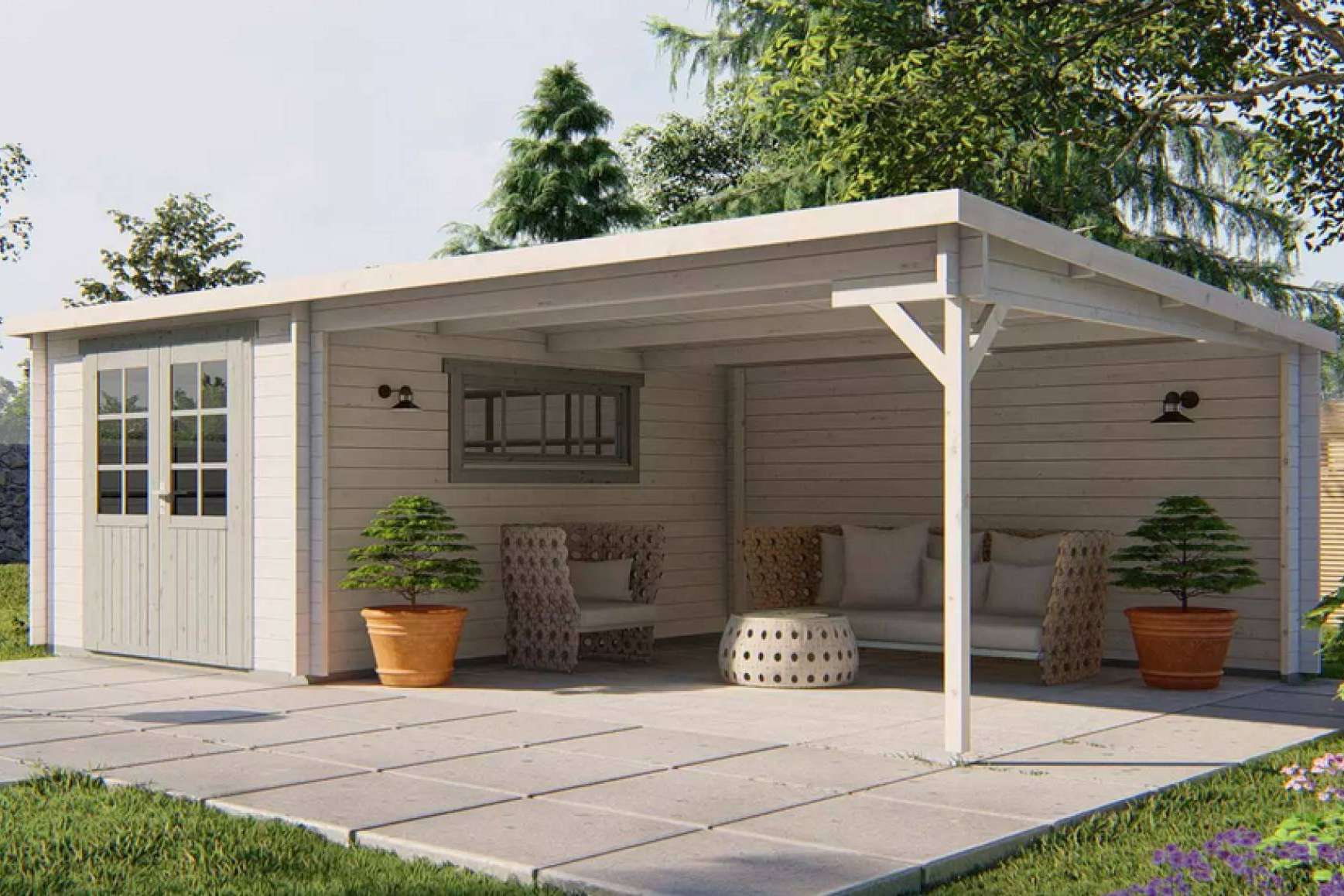 HobyCasa presenta casas de madera con estilo moderno y techos planos