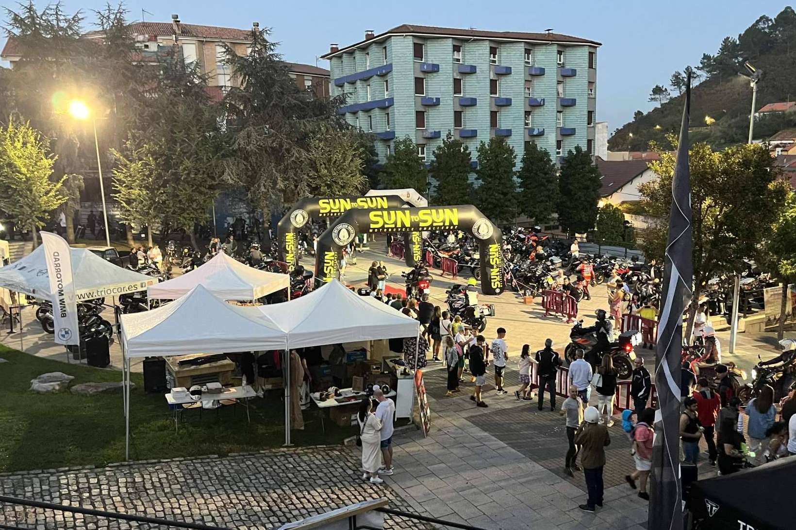 El Sun to Sun Challenge ofrece la posibilidad de recorrer Madrid en motocicleta