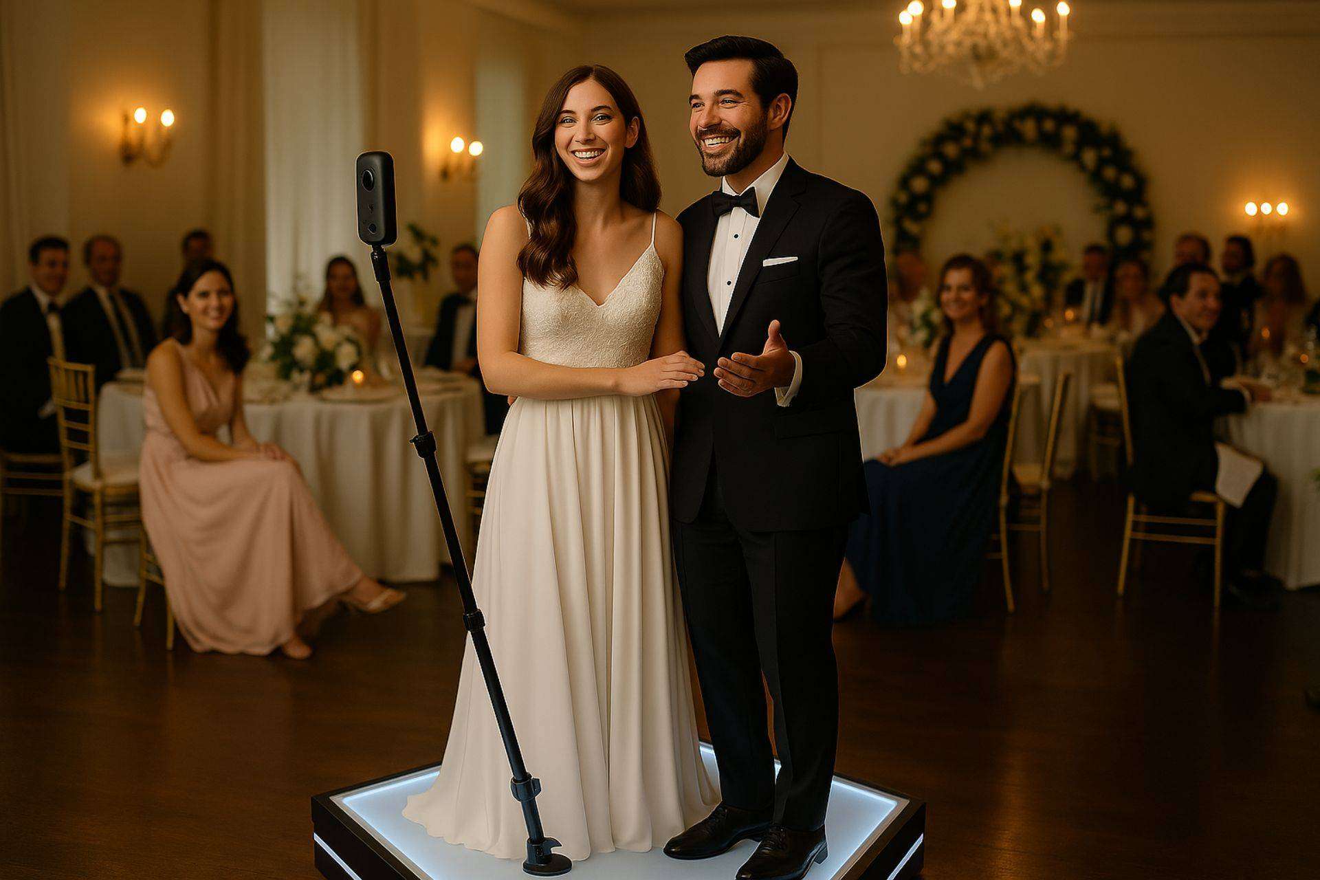 Cámara 360; La nueva forma de revivir una boda