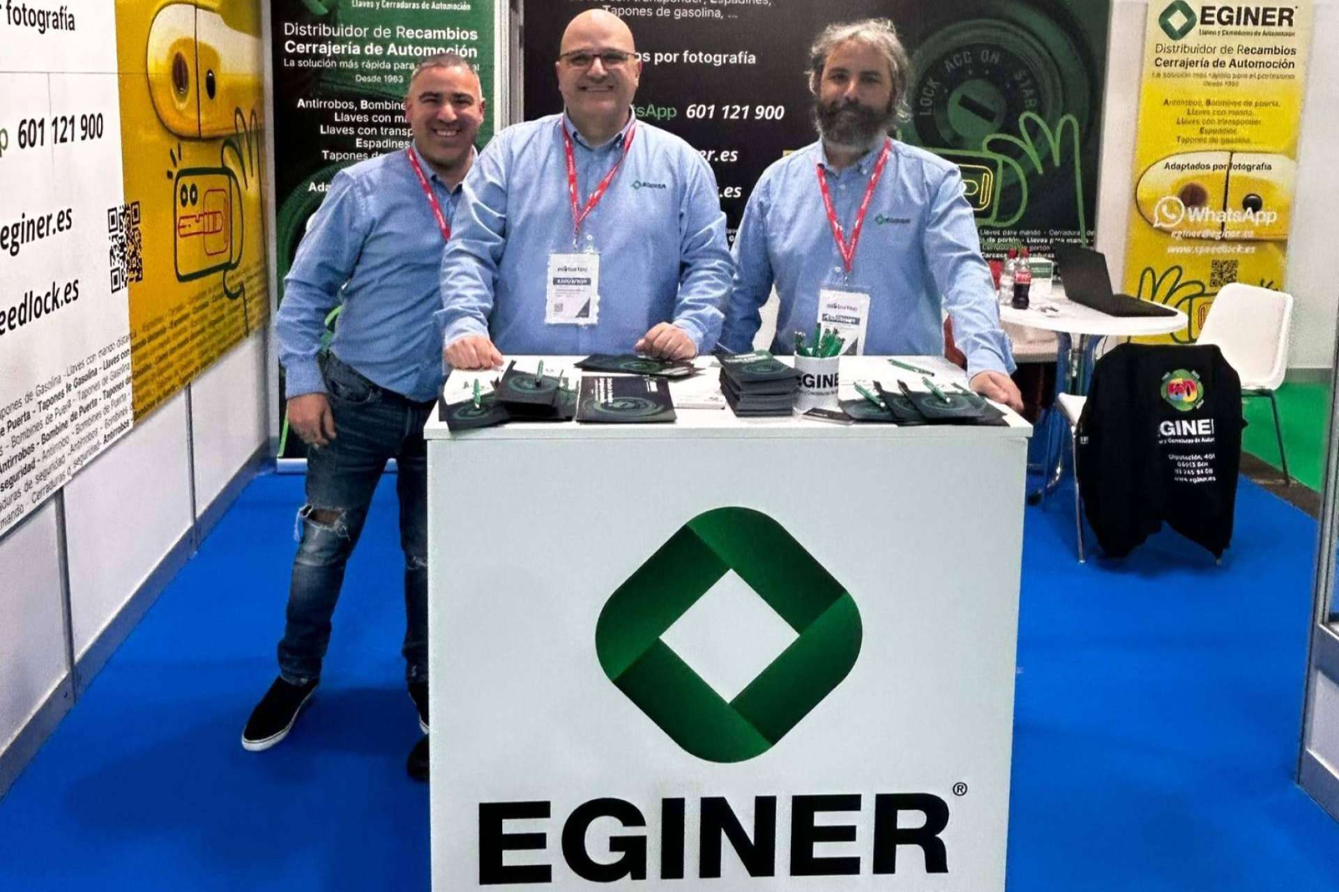 Éxito de participación en el stand de EGINER durante Motortec 2025