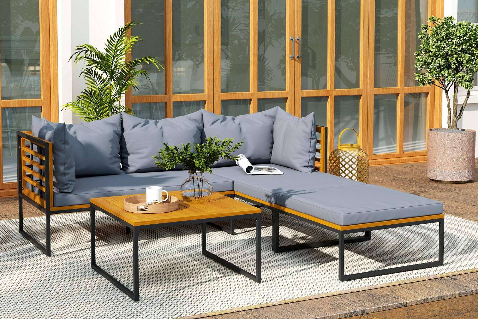 ¿Opciones para renovar la terraza? Aosom.es cuenta con múltiples propuestas para espacios exteriores