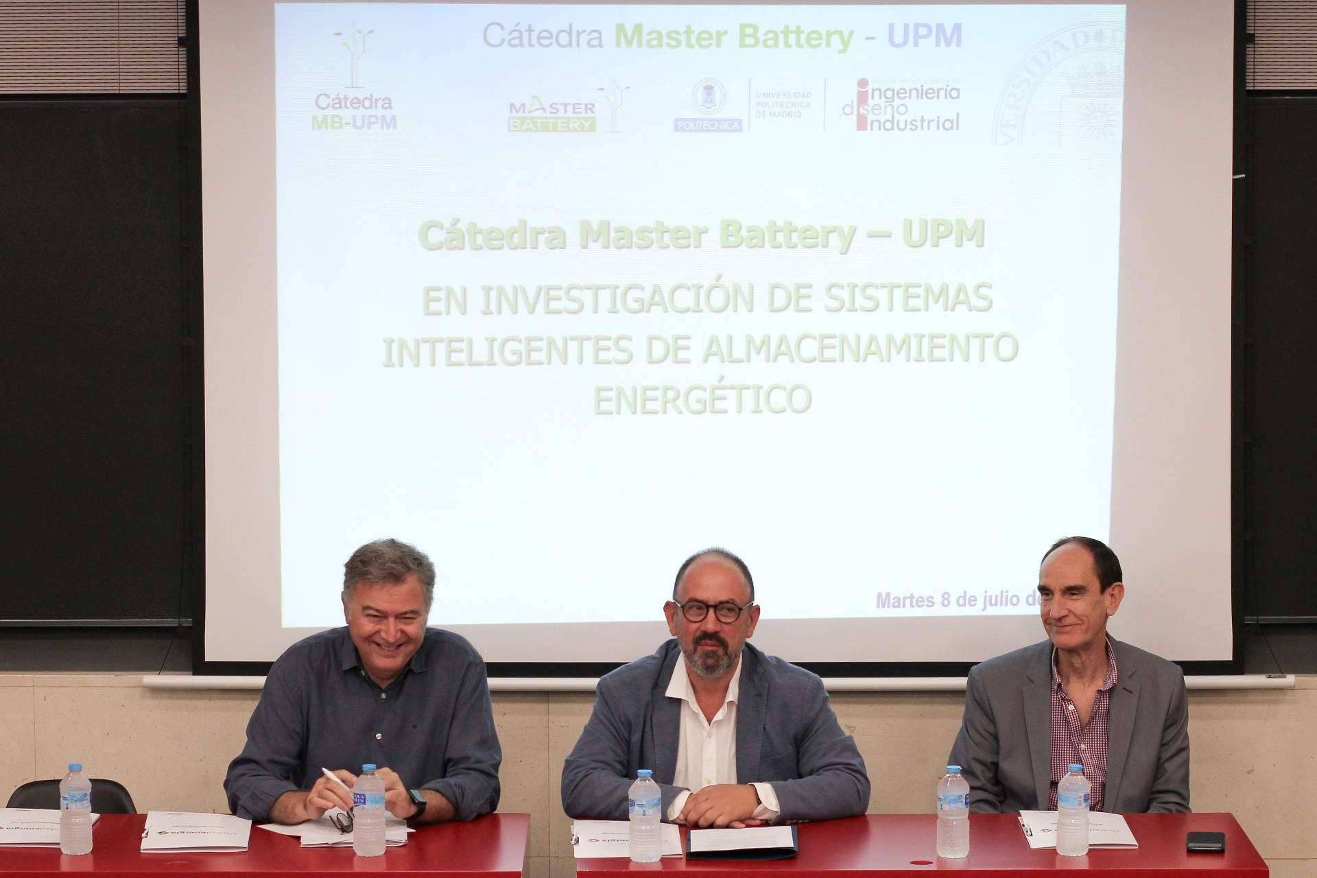 La I Jornada de la Cátedra Master Battery-UPM aborda los retos del almacenamiento energético con BESS