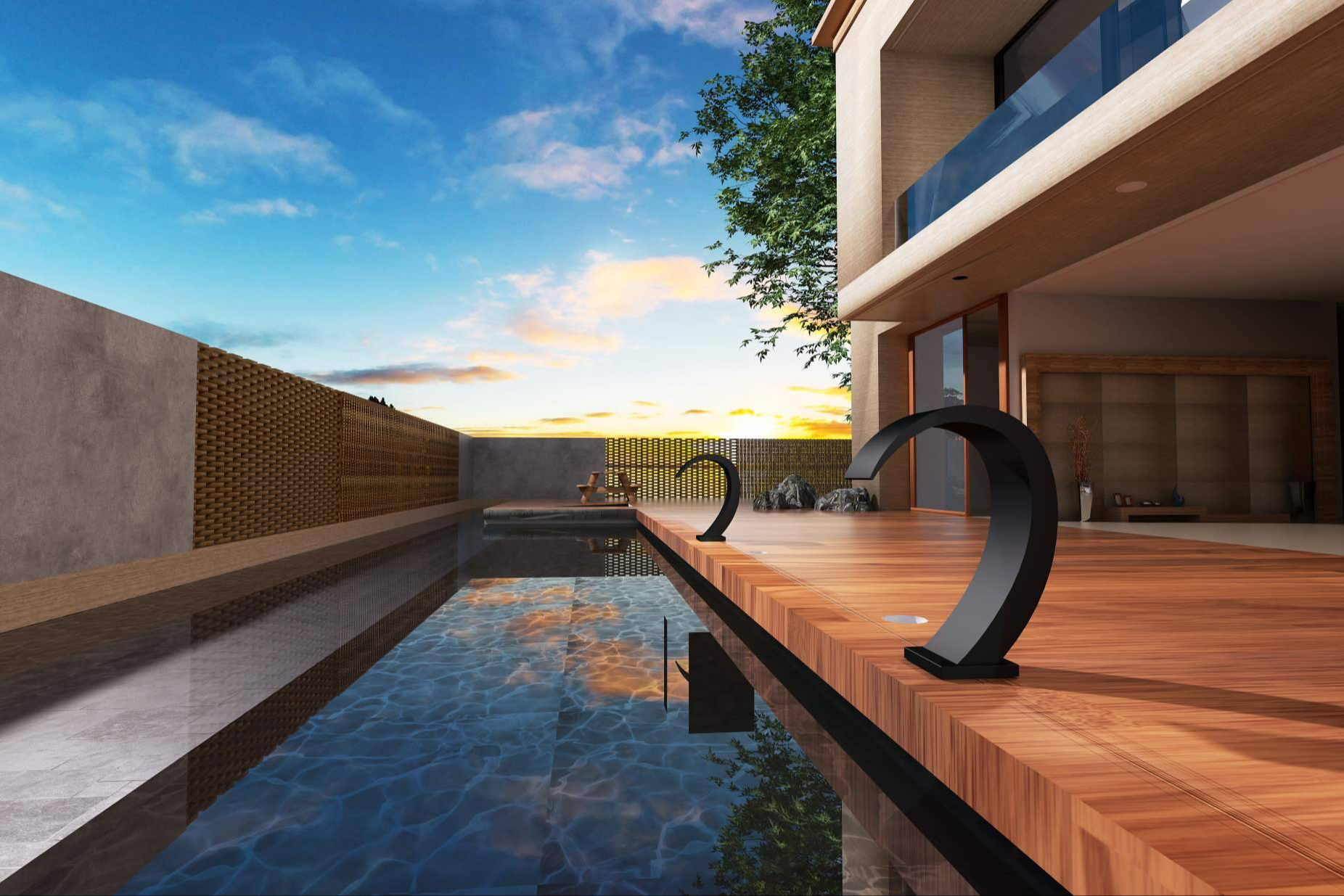 Imex Products presenta la Serie IGUAZU, un referente en grifería exterior para spas y piscinas