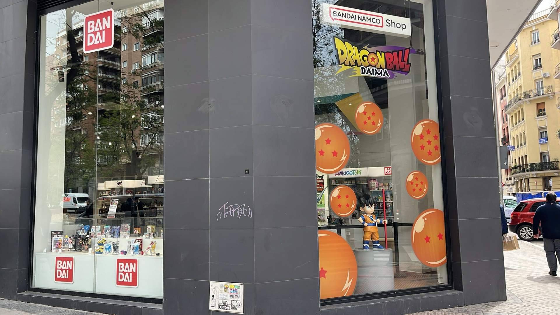Llega a Barcelona la nueva Bandai Namco Shop, con artículos originales de anime y manga