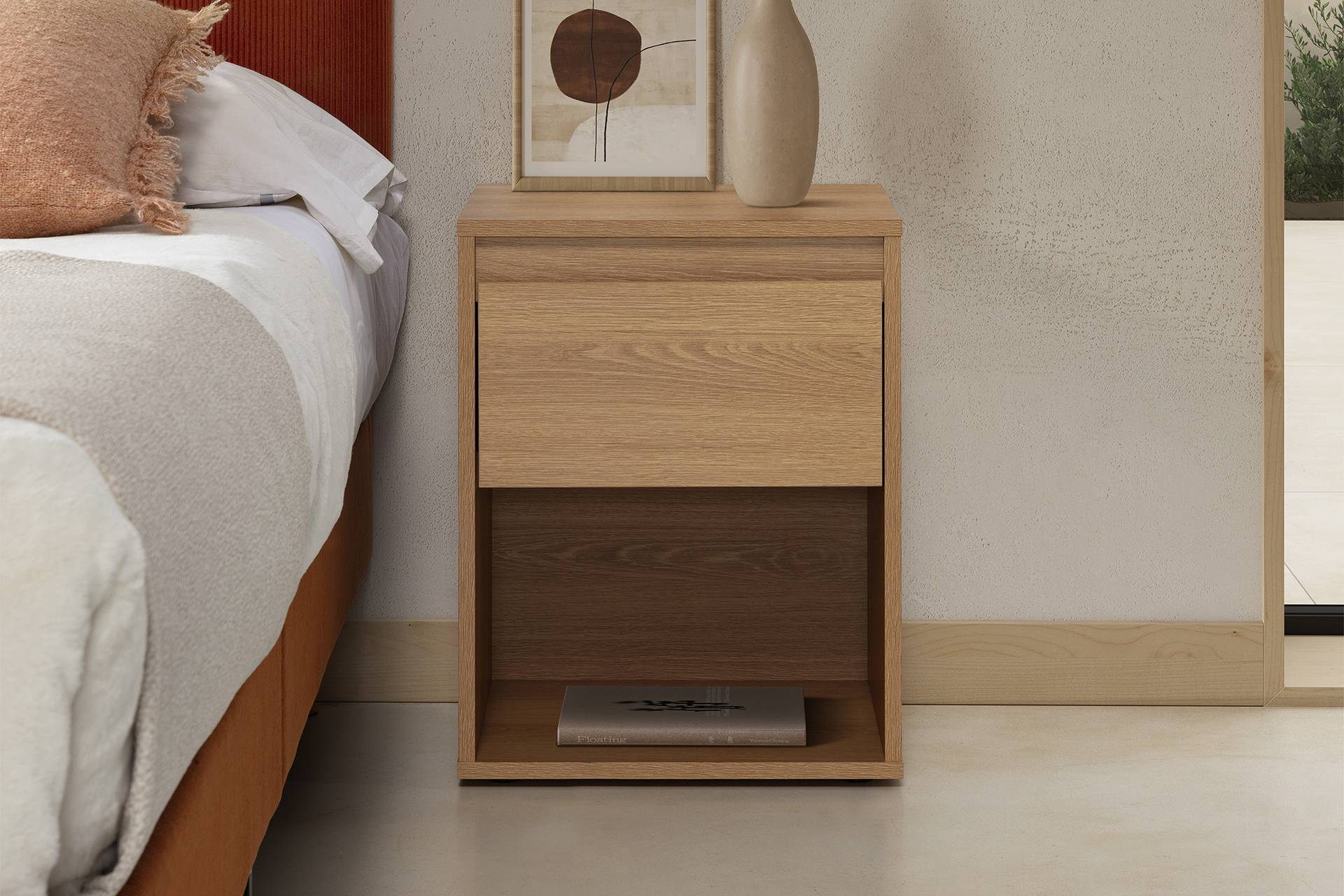 Las mesitas de noche ganan protagonismo en el catálogo renovado de Top Mueble