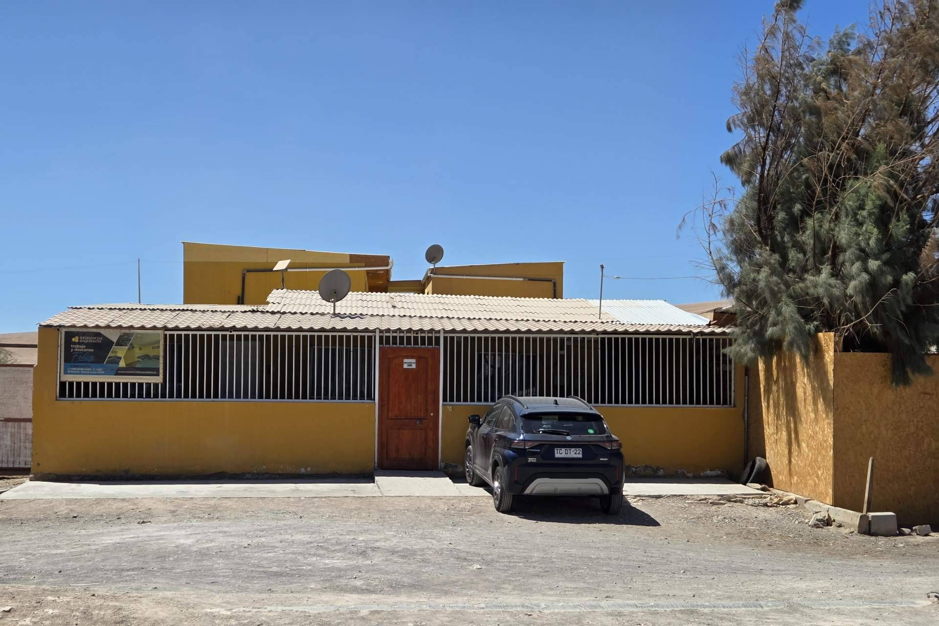 Residencial Baquedano ofrece alojamiento cómodo y económico para trabajadores y empresas en Sierra Gorda