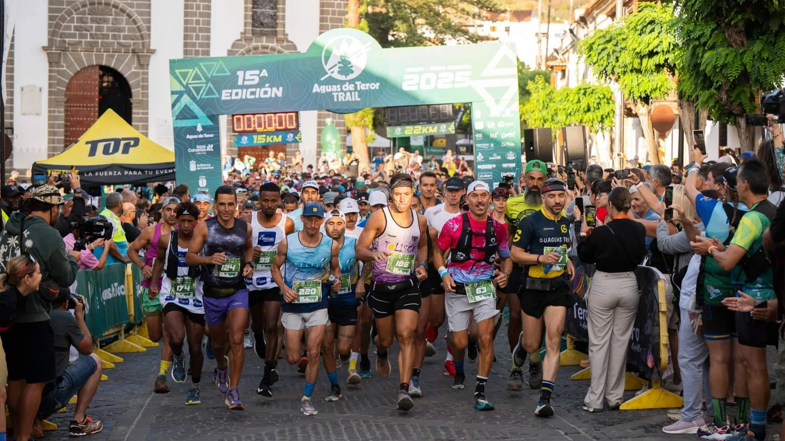 La lluvia rompió el camino; La Aguas de Teror Trail abrió otro