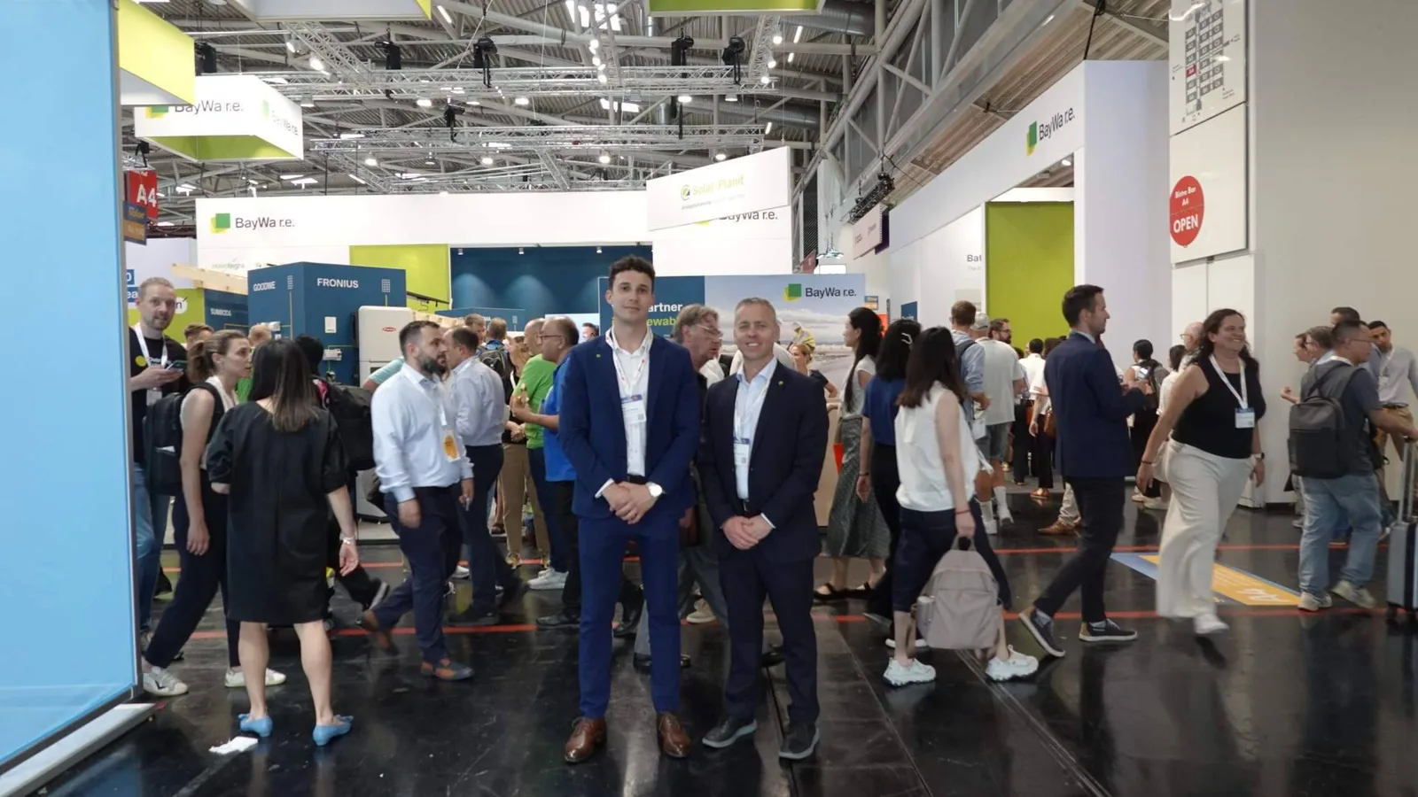 La presencia de BayWa r.e. en Intersolar refuerza su crecimiento en O&M y AM para el mercado Ibérico